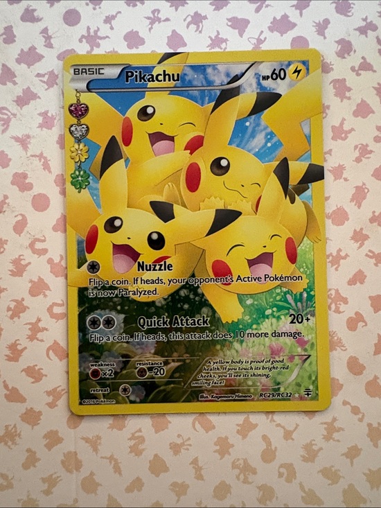 Pokemon Other - Pikachu RC29-32 Generations Radiant Collection Full Art Holo Ultra Rare NM